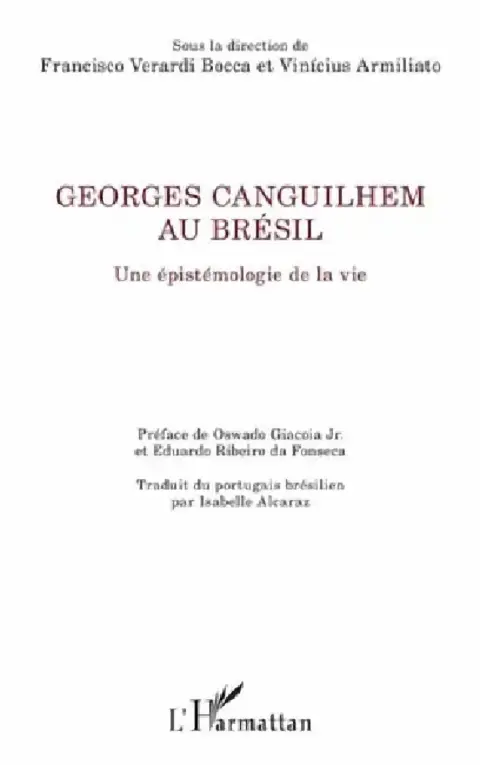 Cover of Georges Canguilhem au Brésil