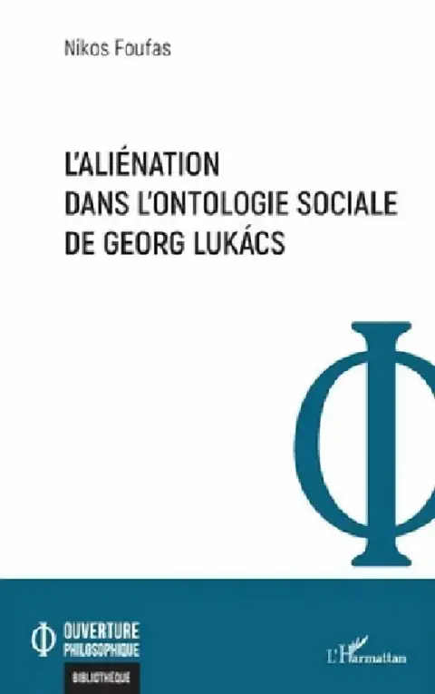 Cover of L'aliénation dans l'ontologie sociale de Georg Lukács