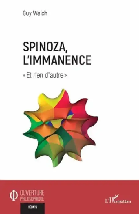 Cover of Spinoza, l'immanence