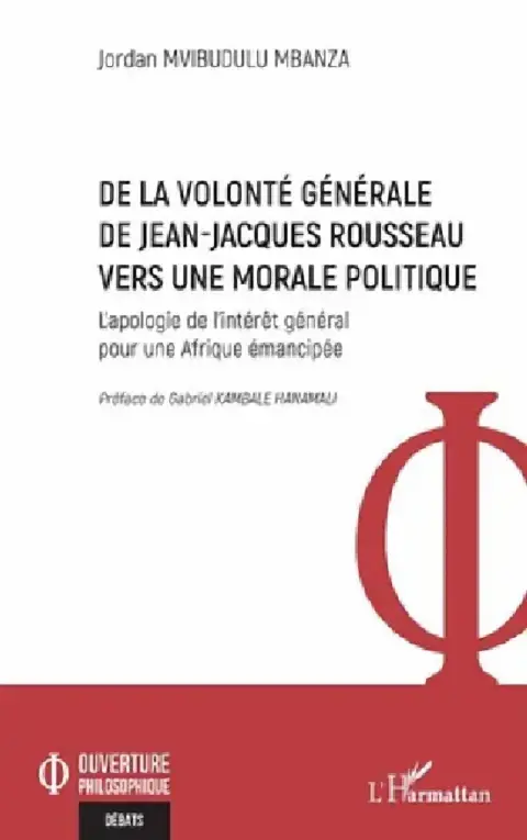 Cover of De la volonté générale de Jean-Jacques Rousseau vers une morale politique
