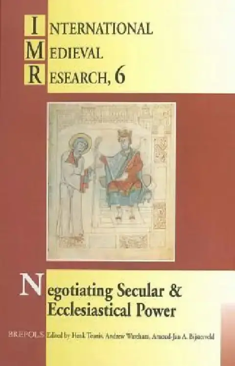 Cover of Negotiating Secular and Ecclesiastical Power