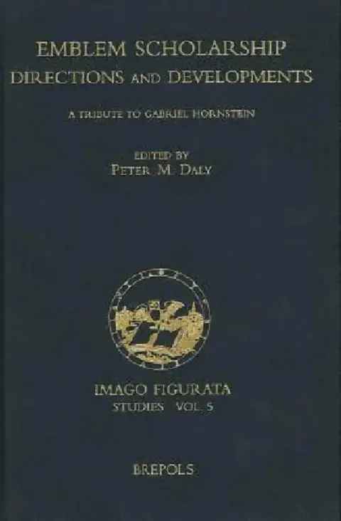 Cover of Emblem Scholarship. Directions and Developments