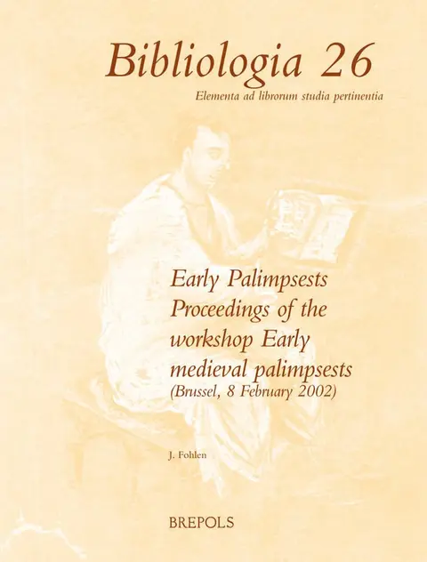 Cover of Early Medieval Palimpsests