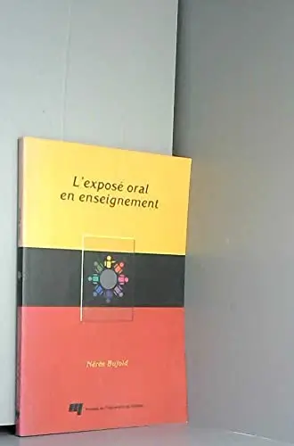 Cover of Expose oral en enseignement