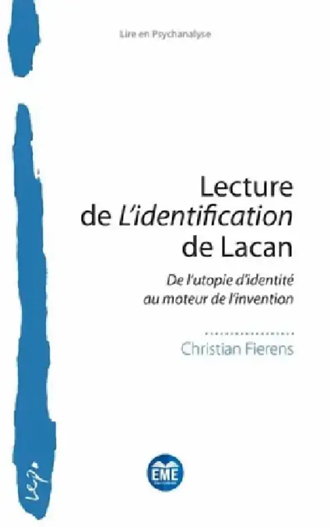 Cover of Lecture de L'identification de Lacan