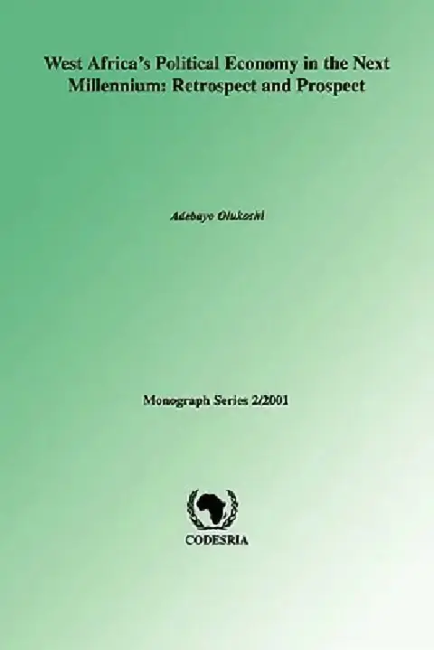 Cover of West Africa's Political Economy in the Next Millenium