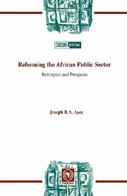 Cover of Reforming the African Public Sector. Retrospect and Prospects