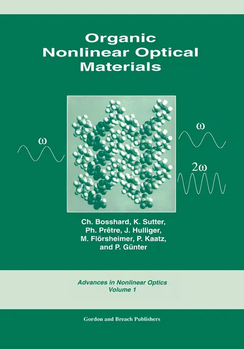 Cover of Organic Nonlinear Optical Materials