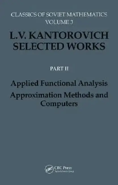 Cover of Applied Functional Analysis. Approximation Methods and Computers