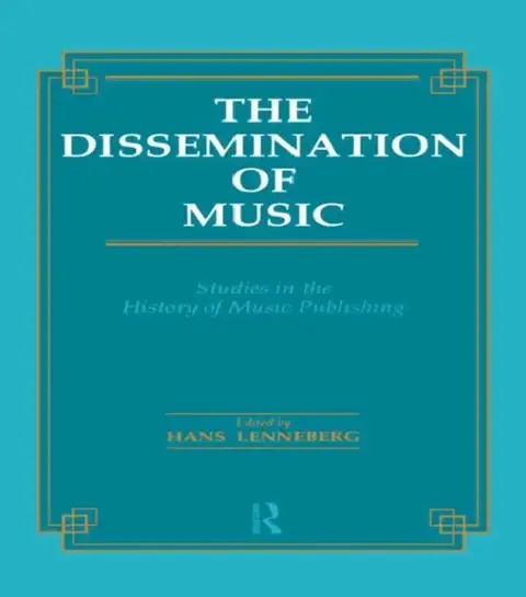 Cover of Dissemination of Music