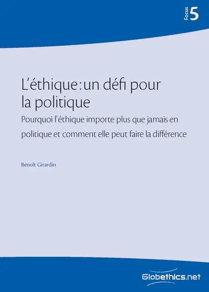 Cover of Ethics in Politics