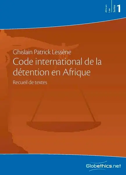 Cover of Code international de la détention en Afrique