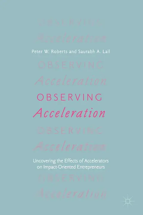 Cover of Observing Acceleration