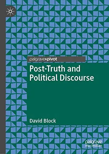 Cover of Post-Truth and Political Discourse