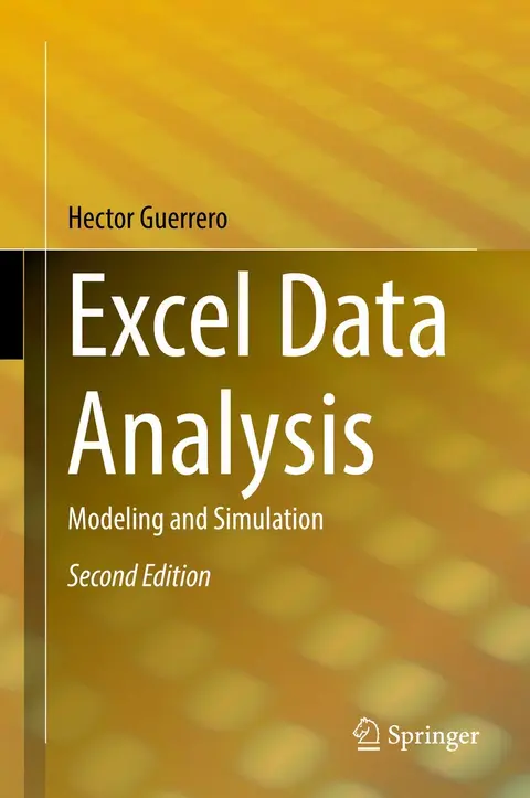 Cover of Excel Data Analysis