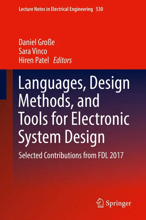 Cover of Languages, Design Methods, and Tools for Electronic System Design