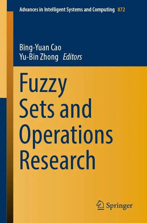 Cover of Fuzzy Sets and Operations Research