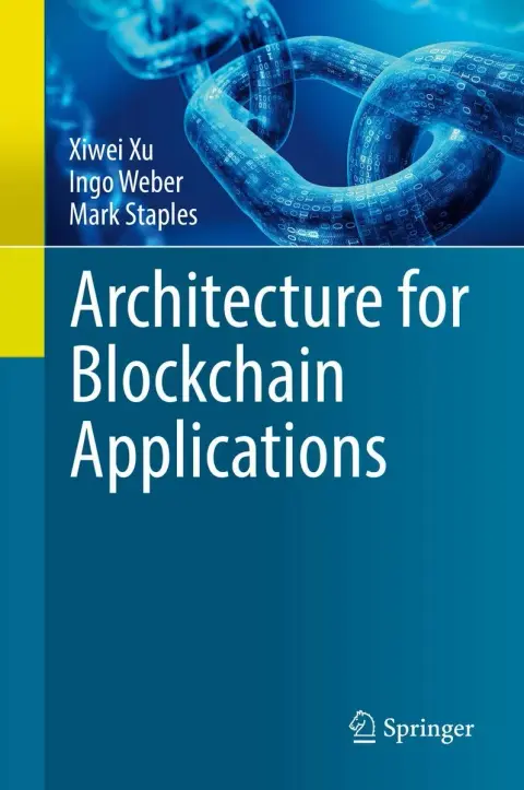 Cover of Architecture for Blockchain Applications