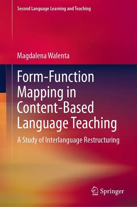 Cover of Form-Function Mapping in Content-Based Language Teaching