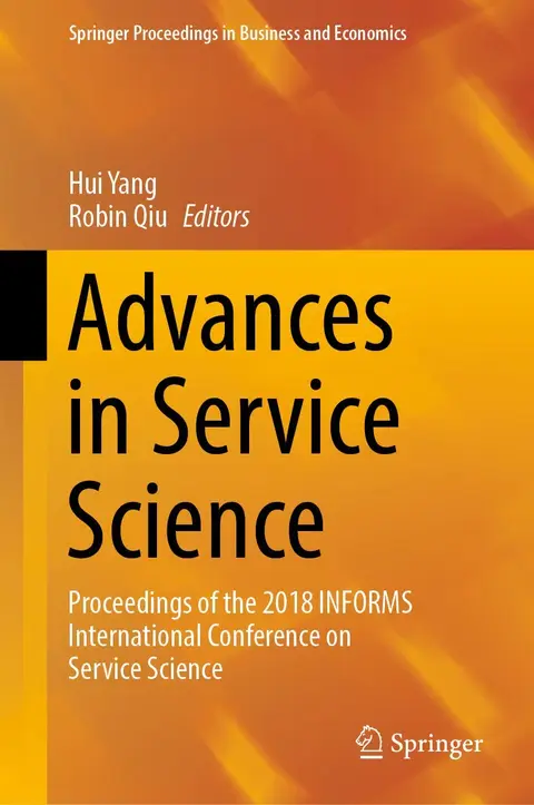 Cover of Advances in Service Science
