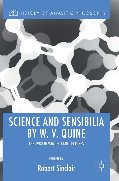 Cover of Science and Sensibilia by W. V. Quine