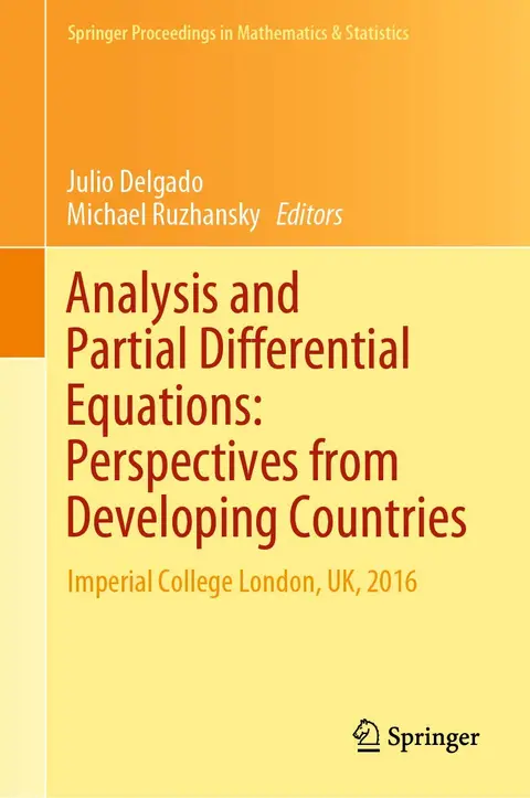 Cover of Analysis and Partial Differential Equations