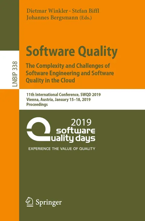 Cover of Software Quality