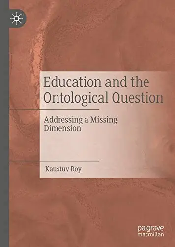 Cover of Education and the Ontological Question