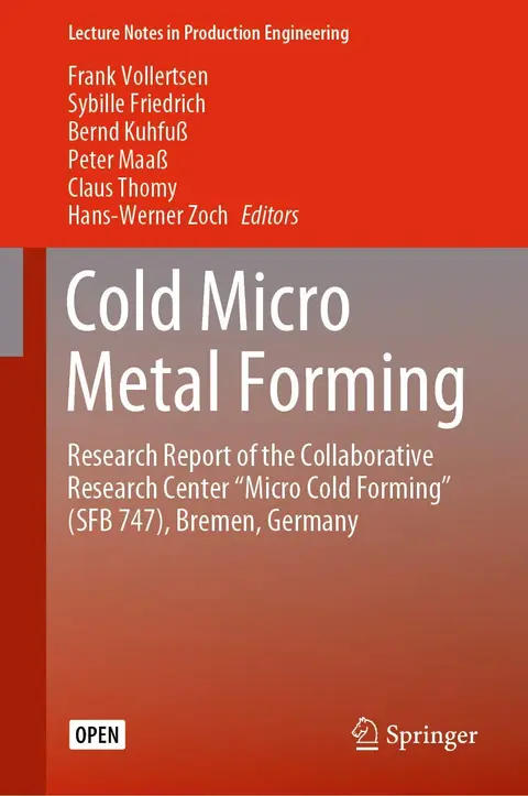 Cover of Cold Micro Metal Forming