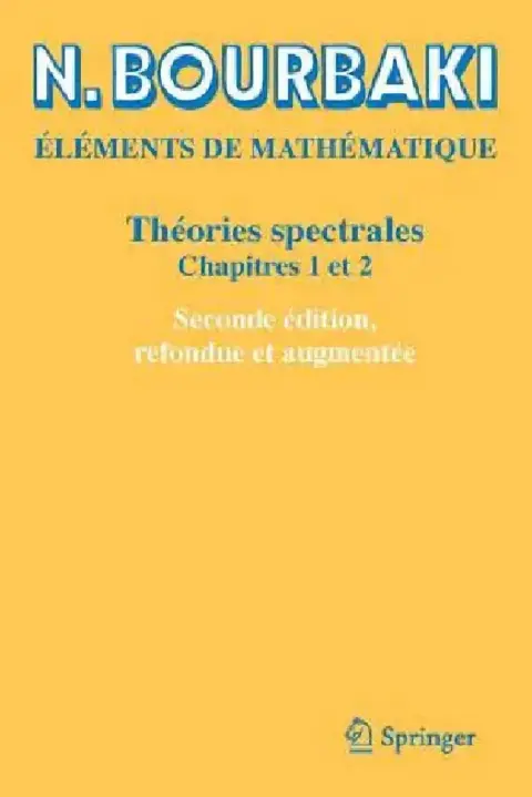 Cover of Théories Spectrales