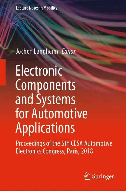 Cover of Electronic Components and Systems for Automotive Applications