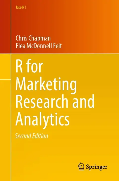Cover of R for Marketing Research and Analytics