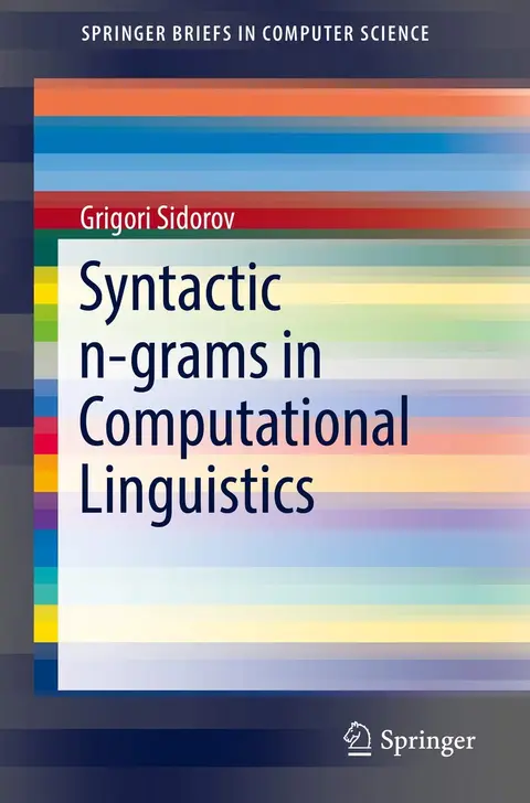 Cover of Syntactic n-grams in Computational Linguistics