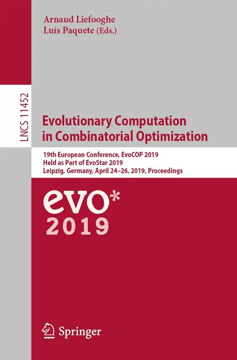Cover of Evolutionary Computation in Combinatorial Optimization