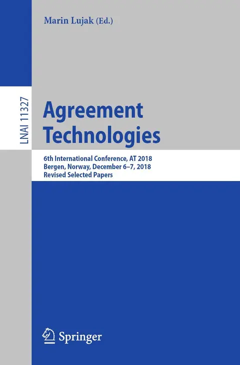 Cover of Agreement Technologies