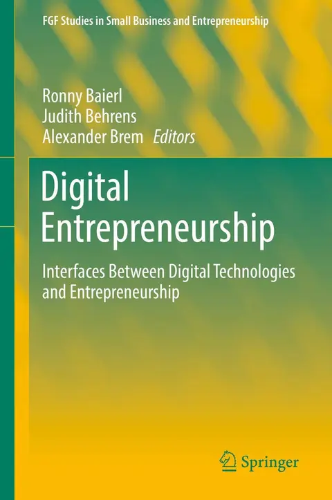 Cover of Digital Entrepreneurship