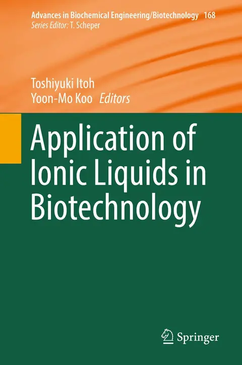 Cover of Application of Ionic Liquids in Biotechnology