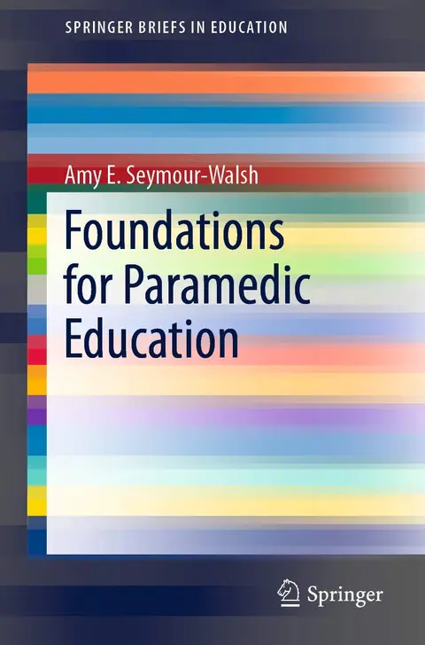 Cover of Foundations for Paramedic Education
