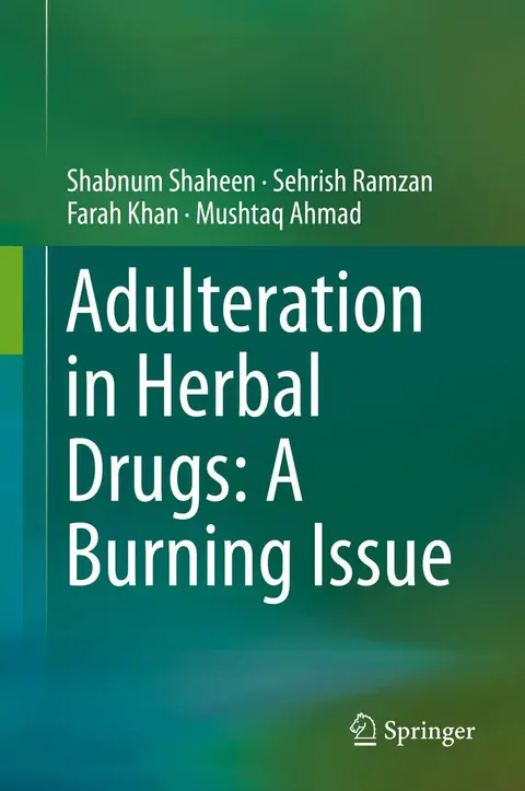 Cover of Adulteration in Herbal Drugs