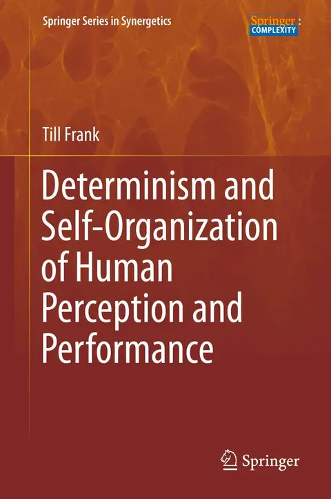 Cover of Determinism and Self-Organization of Human Perception and Performance