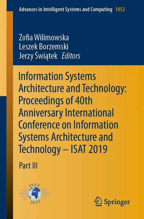 Cover of Information Systems Architecture and Technology