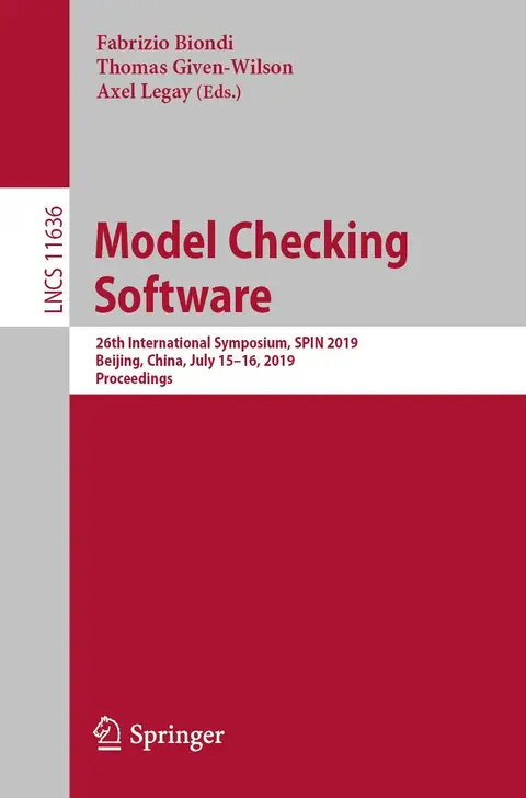 Cover of Model Checking Software