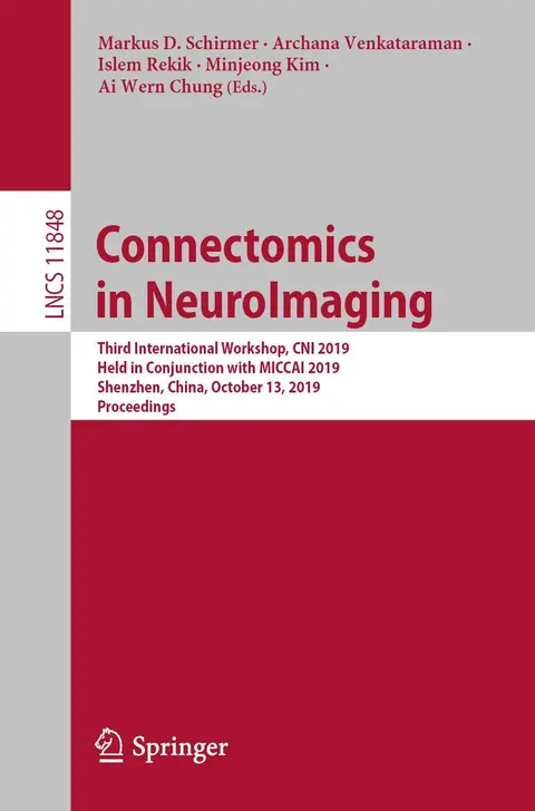 Cover of Connectomics in NeuroImaging