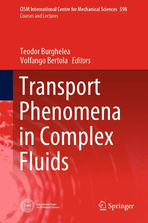 Cover of Transport Phenomena in Complex Fluids