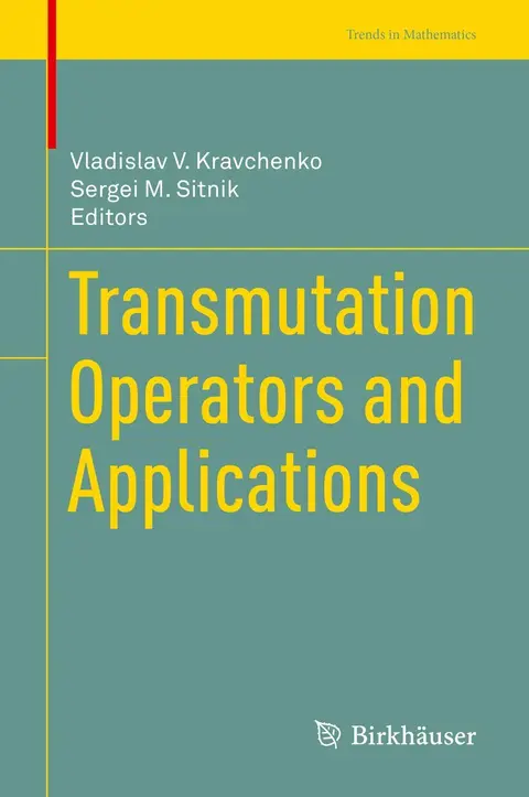 Cover of Transmutation Operators and Applications