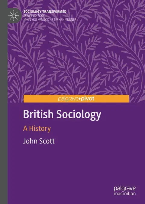 Cover of British Sociology