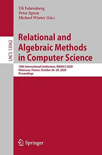 Cover of Relational and Algebraic Methods in Computer Science