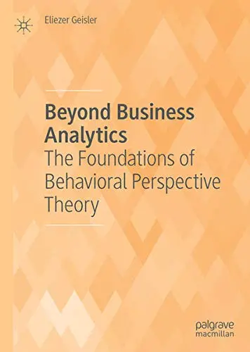 Cover of Beyond Business Analytics