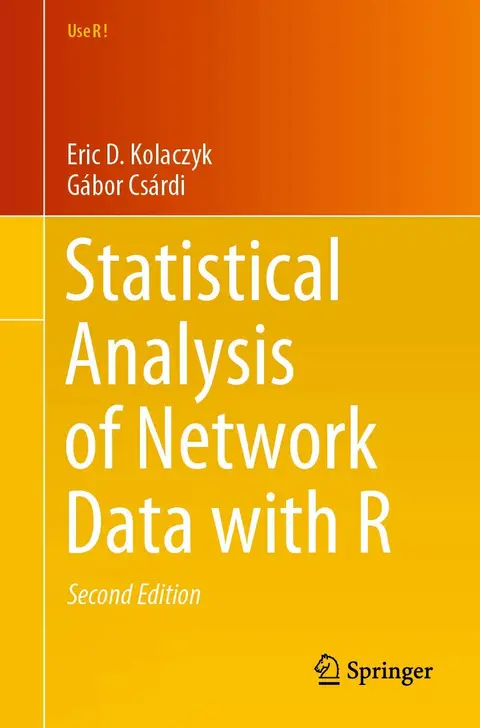 Cover of Statistical Analysis of Network Data with R
