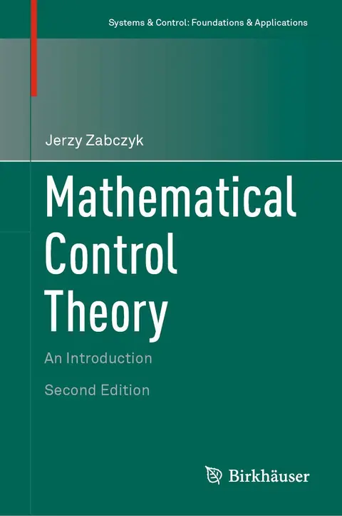 Cover of Mathematical Control Theory an Introduction 2Ed (Hb 2020)